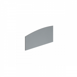 Экран Riva А.ЭКР-9 Клен/Металлик