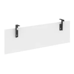 Царга для стола на металлокаркасе ОНИКС ВООД О.М-CС-2 Белый Бриллиант/Темный / ONIX WOOD O.M-CS-2