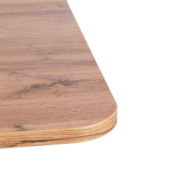 Раздвижной стол SMART ЛДСП, 105-140х68,6х75 см, Дуб вотан/Белый