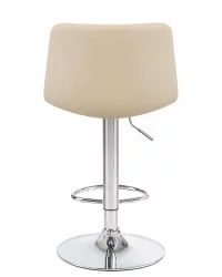 Стул барный DOBRIN TAILOR экокожа Кремовый