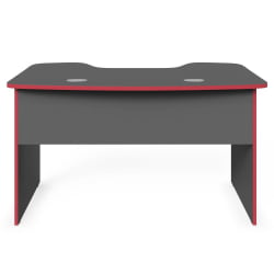 Компьютерный стол с надстройкой SKILLL STG 1385.1 антрацит/красный