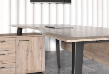 Письменный стол с полками и ящиками JAY JCT 1813 R Дуб Каньон