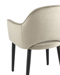 Стул Венера NEW велюр шампань