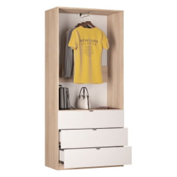 Шкаф распашный R-198х90х45-4-TR(Венге-ДМ)