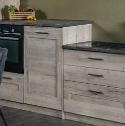 ЗН  заглушка нижняя(1060), Дублин (1060*16*570) Дуб галифакс белый, 21504 