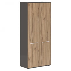 Шкаф с глухими дверьми EDIS EHCS 85.1 Дуб Денвер светлый Белый Мокко