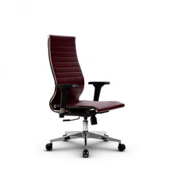Кресло офисное МЕТТА Комплект 10/2D, Основание 17834 Комплект 3 Бордовое