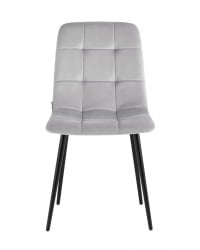 Стул Одди велюр светло-серый 4 шт. комплект