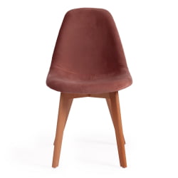 Стул CINDY SOFT (mod. C1021F1) Коралловый (HLR 44)/натуральный