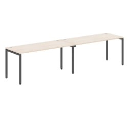 Стол двойной КСТЕН-С КСВСТ 3270 Бук тиара/антрацит / XTEN-S XWST
