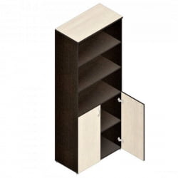 Шкаф для документов Р.Ш-2 Венге/дуб молочный