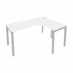 Стол письменный МЕТАЛ СЙСТЕМ БП.СА-4 Пр Белый/Серый / METAL SYSTEM