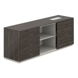 Тумба опорная 1700 левая Atlas NZ-0201.BT.BT.L Бренсон Трюфель