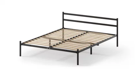 Кровать Метта 1200x2000 Черная