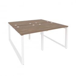 Рабочая станция на О-образном м/к ONIX O.MO-D.RS-4.0.8 Дуб Аризона/Белый