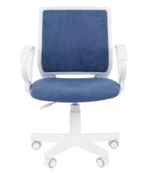 Детский стул CHAIRMAN KIDS 112 велюр Морской