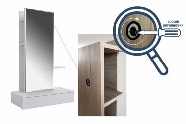 Туалетный стол Мария STM-01 Белый