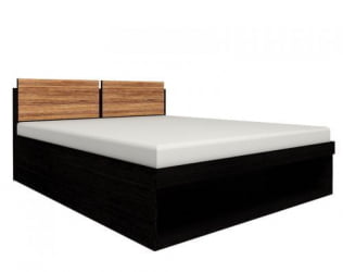 Двуспальная кровать с подъёмным механизмом 1 (1800) HYPER Палисандр/Венге (спальня)