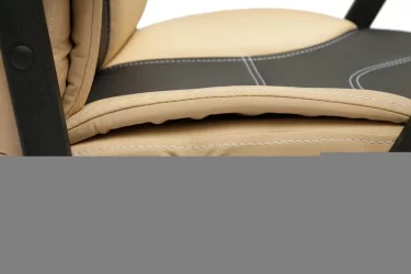 Кресло руководителя Twister черный+бежевый 36-6,36-34