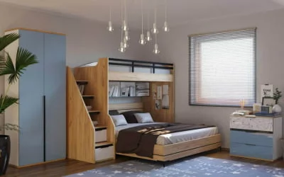 Полка для кровати-чердака Урбан ЛД 528.240.000 Белый