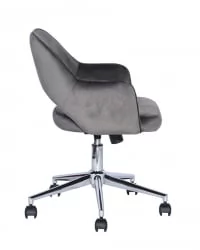 Компьютерное кресло Кларк велюр Серый