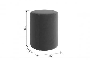 Пуф Рони PM-001.1 бронза (экокожа)