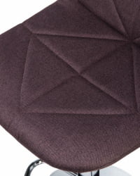 Стул барный DOBRIN DINA (коричневый) 2 шт