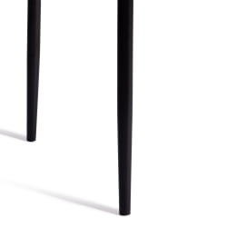 Стул ВЕРТЕР (мод. БC577-ДC) металл, флок, 41 х 52 х 95 см, Беиге (бежевый) ХЛР8 / черный / VERTER (mod. BC577-DC) Beige HLR8