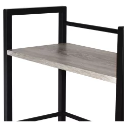 Стол на металлокаркасе BRABIX LOFT CD-005 Дуб антик