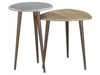 Стол в гостиную BeautyStyle 2 Дуб дымчатый/шимо