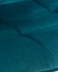 Стул барный DOBRIN TAILOR WHITE Морской волны велюр MJ9-99