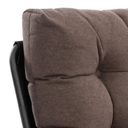 Диван прямой Ergo/Эрго рогожка, коричневый, 3М7-147