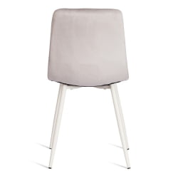 Дизайнерский стул CHILLY (mod. 7094-1) вельвет/металл, 44,5х52,5х86 см, pink (розовый) HLR39 / натуральный