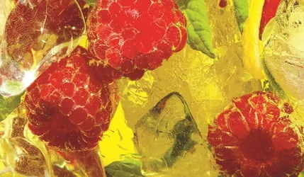 Большой обеденный стол Европейский фп Малина ЛДСП серый