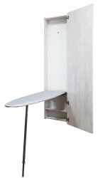 Дизайнерский шкаф Iron Box Eco (правый) Беленый дуб