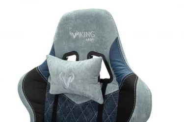 Кресло игровое Бюрократ VIKING 7 KNIGHT BL FABRIC Синий