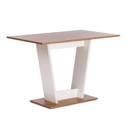 Стол TIBI L нераздвижной ЛДСП (18 мм), 68,6 х 110 х 75 см, Дуб Канзас/Пепел