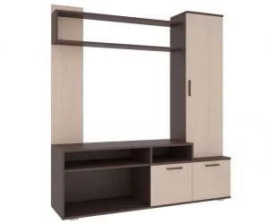 Стенка Лаура Венге/Дуб млечный