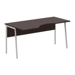 Стол эргономичный левый IMAGO Plus СА-1P(Л) Венге Магия Серый