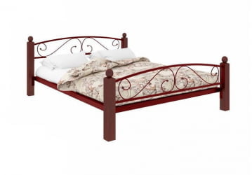 Кровать Вероника Lux Plus 1200х2000 Красная