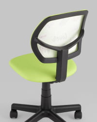 Кресло компьютерное детское ЛОЛО Pet Lover зеленый