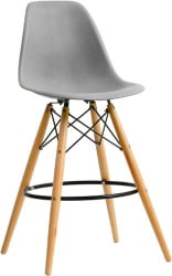 Стул барный SC-403 Eames Серый