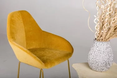 Стул барный Kent (Б) Грей/Линк Золото