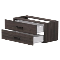 Модуль с ящиками для стеллажа металлического (комплект элементов стеллажа) Everprof EVO 254Н012 Дуб Пасадена Черный