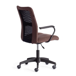 Компьютерное кресло STAFF флок/ткань, коричневый/черный, 6/W-11