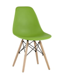 Стул Еамес Стиле ДСВ зеленый (разборный каркас) / Eames Style DSW