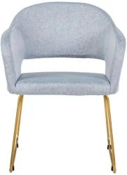 Кресло Oscar Грей/ЛинкЗолот