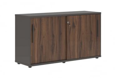 Шкаф с дверьми-купе EDIS ELC 1343 Дуб Денвер темный Мокко Мокко