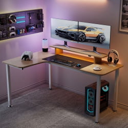 Геймерский стол EUREKA EUREKA L60L-MW, Maple