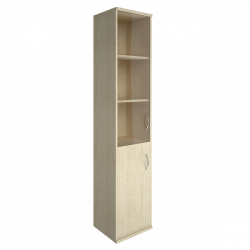 Шкаф высокий узкий левый Riva А.СУ-1.2 Л Клен